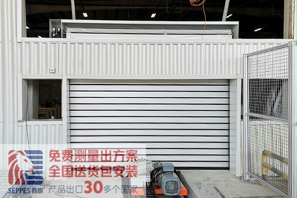 浙江某公司车间粉色黄色软件下载三合一快速工防门 浙江某公司车间粉色黄色软件下载三合一快速工防门